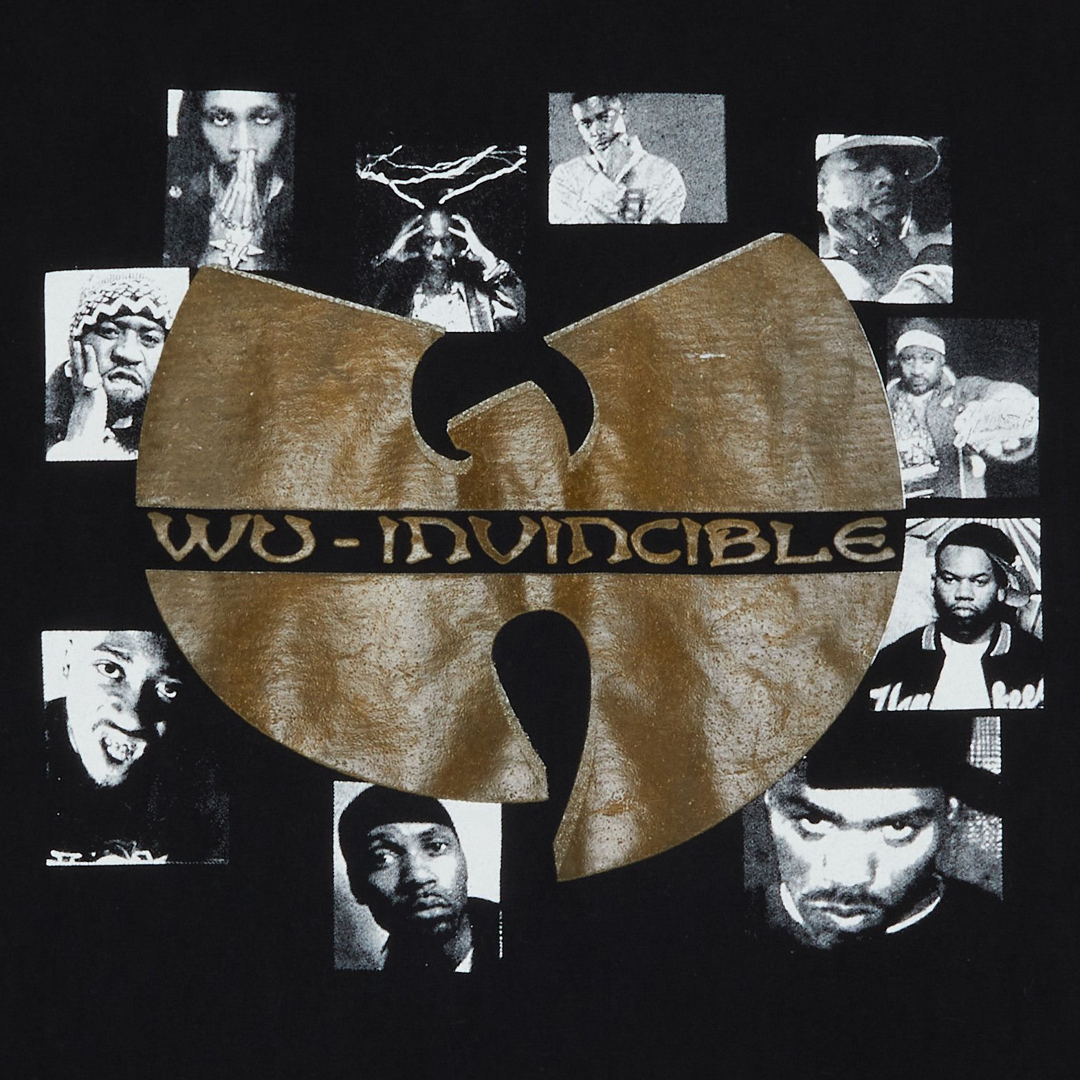 Buy Vintage Wu-Tang Clan Wu-Invincible T-Shirt 'Black Buy Vintage Wu-Tang Clan Wu-Invincible T-Shirt 'Black