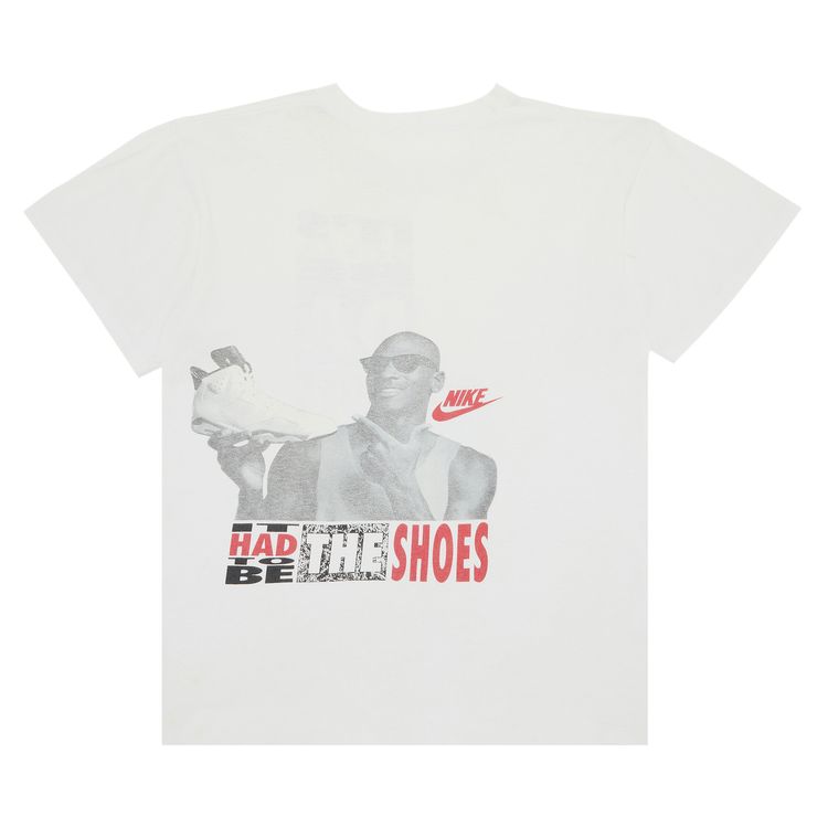 Vintage Air Jordan Its Gotta Be Da Shoes T Shirt White