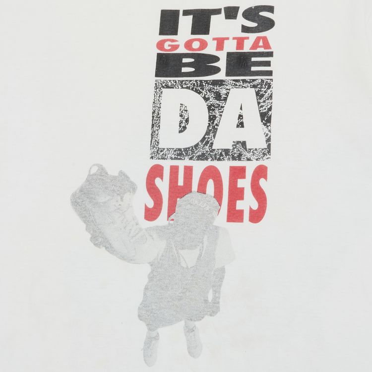 Vintage Air Jordan Its Gotta Be Da Shoes T Shirt White
