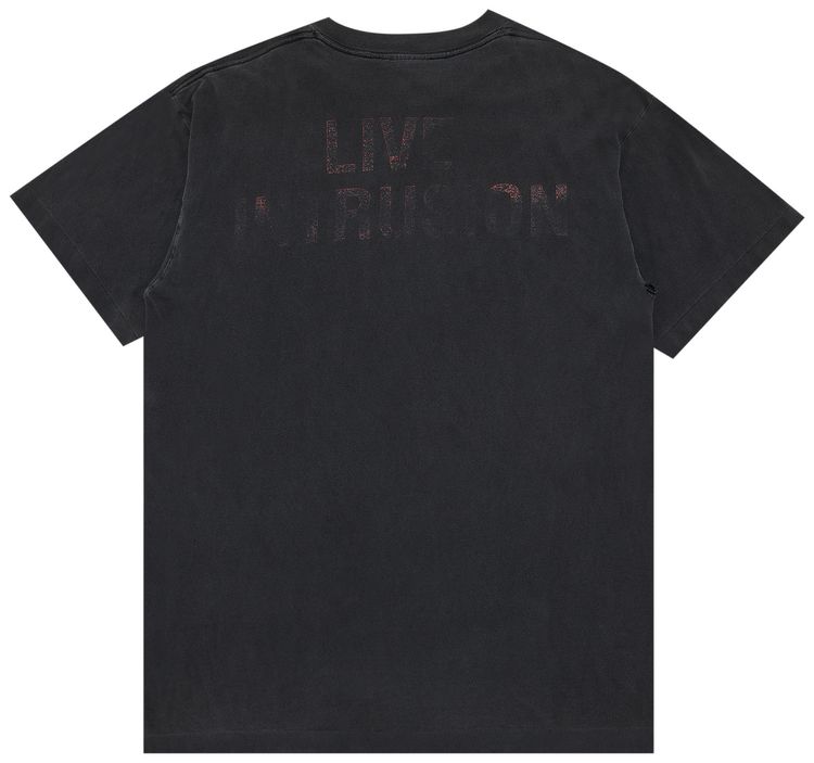 Vintage Slayer Live Intrusion T Shirt Black