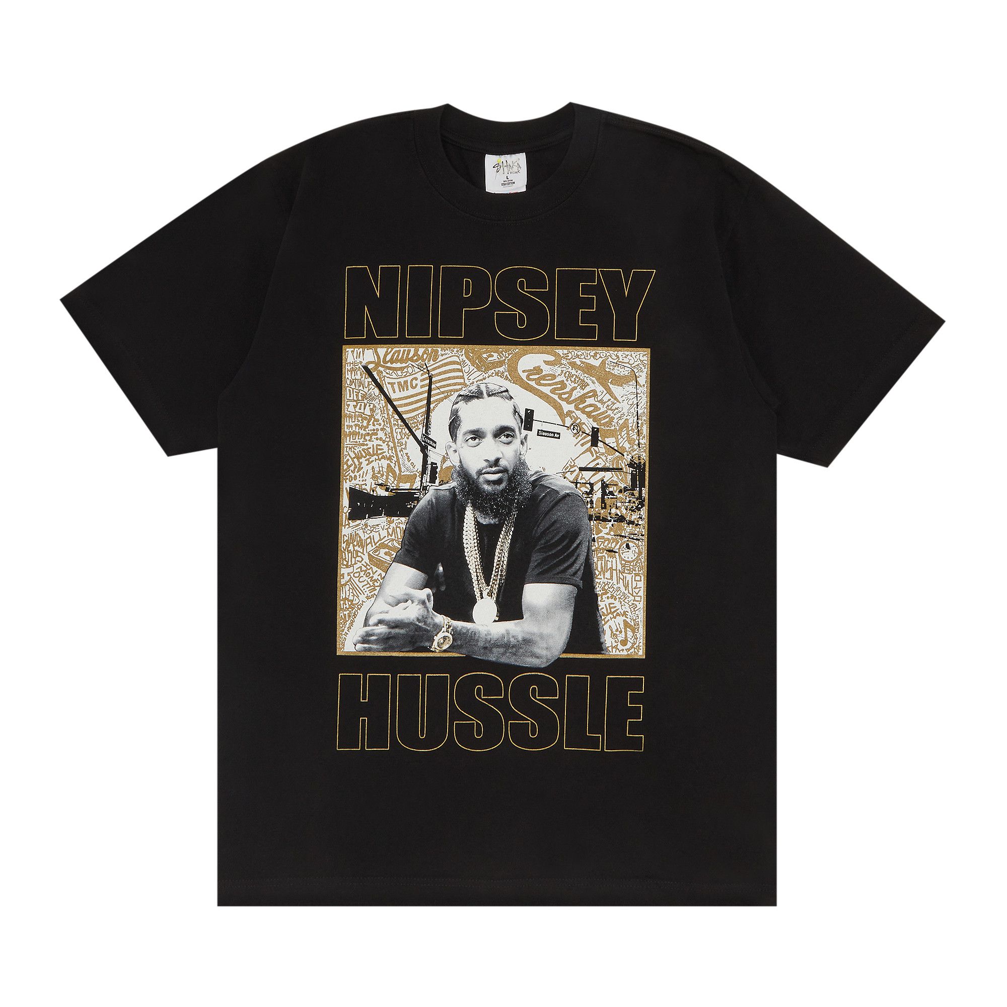 Buy Nipsey Hussle Crenshaw T-Shirt 'Black' - 2903 1000001032NHC
