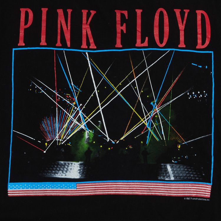 Vintage Pink Floyd Momentary Lapse Of Reason T Shirt Black