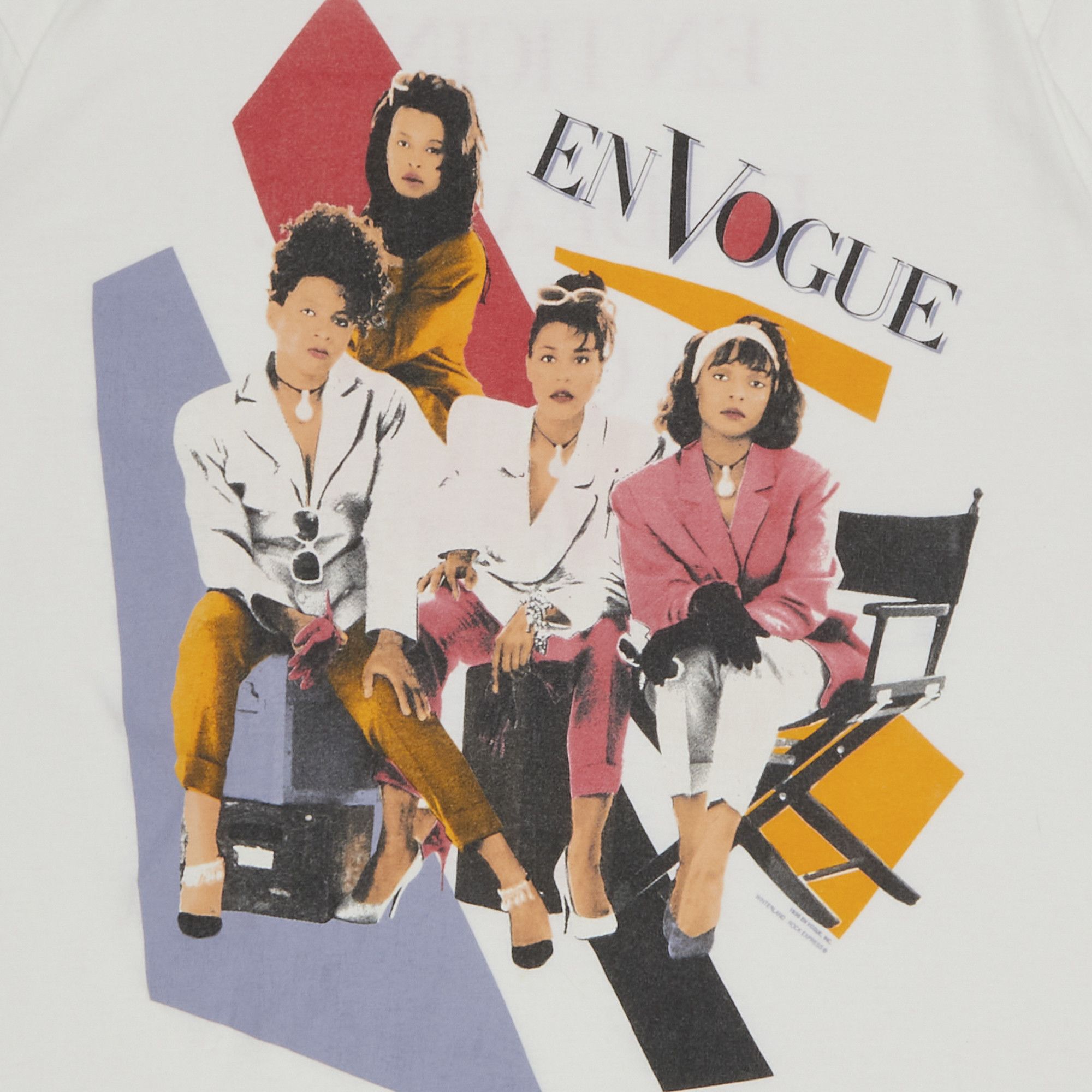 EN VOGUE Funky Divas vintage Tシャツ Buy Vintage En Vogue Funky Divas T-Shirt 'White' - 2903