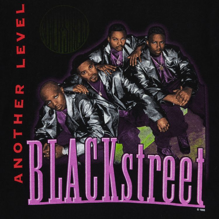 Vintage Blackstreet No Diggity T Shirt Black