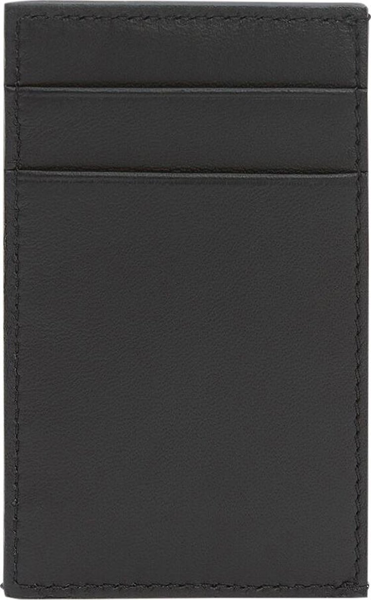 Alexander McQueen Graffiti Card Holder Black