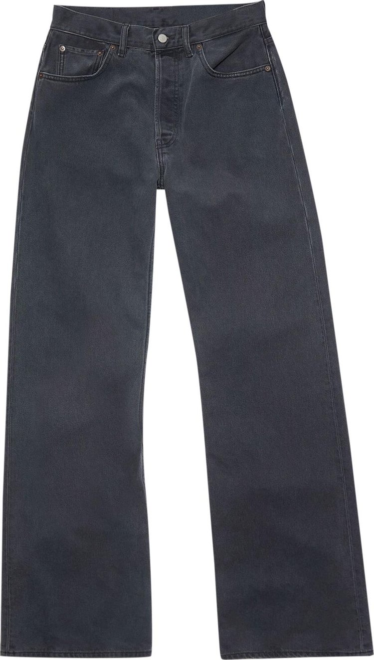 Acne Studios Loose Fit Jeans 'Dark Grey'