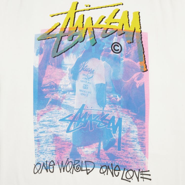 Stussy Gear One World One Love Tee White