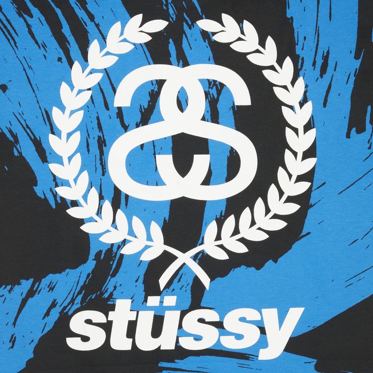 Stussy Painted Tee Marina Blue
