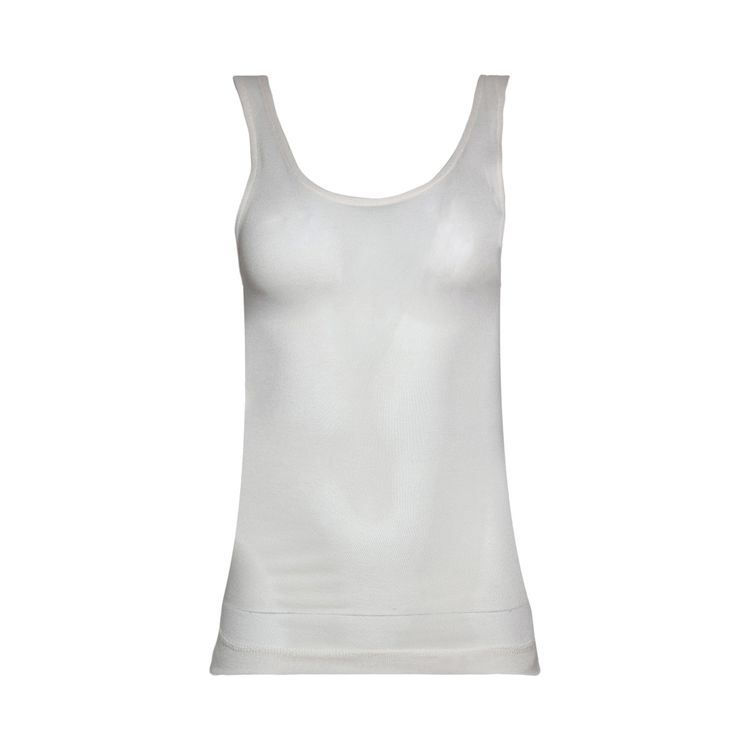 Heron Preston Twisted Viscose Top White