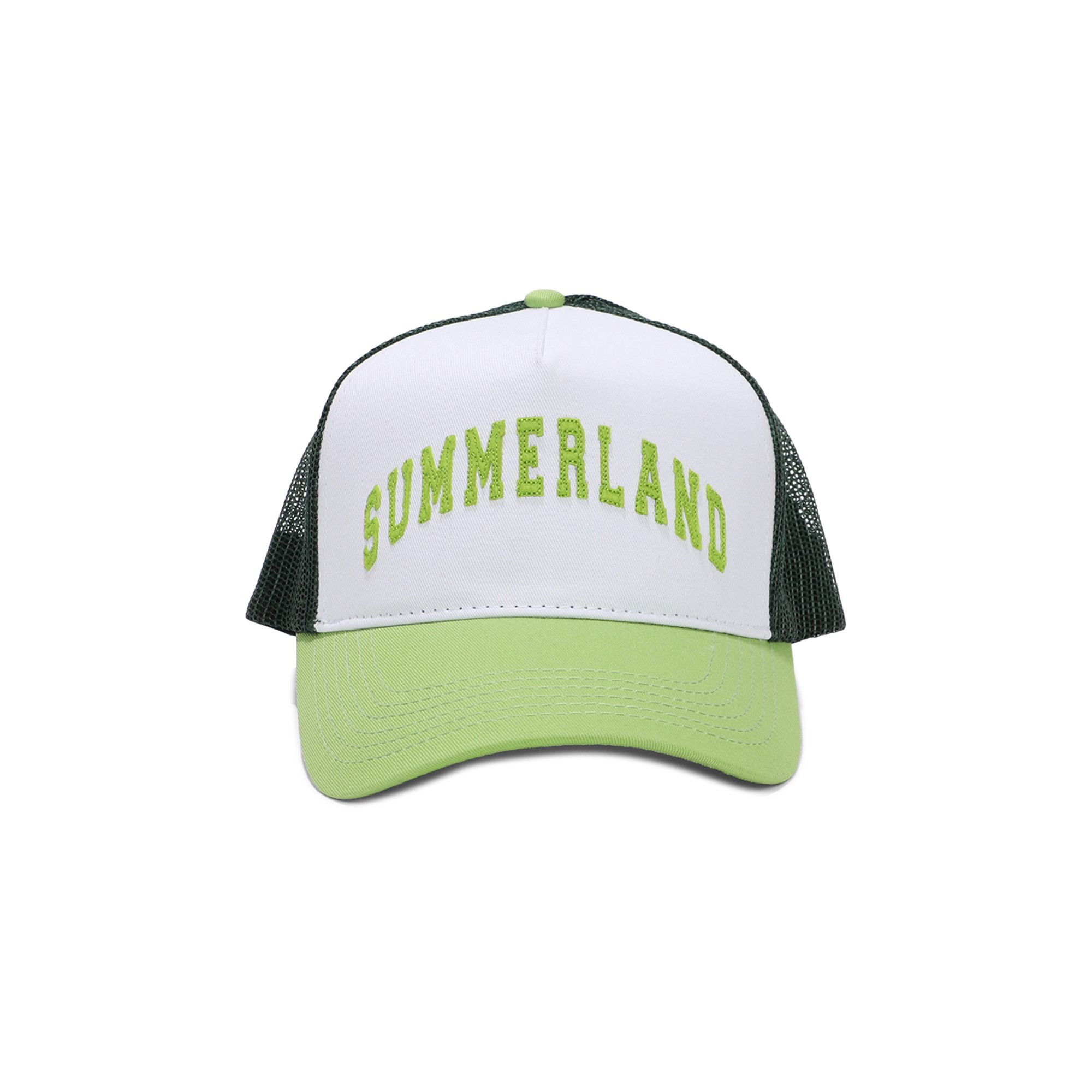 Buy Nahmias Summerland Trucker Hat 'Green' - SS23 TR2 G33 341 GREE