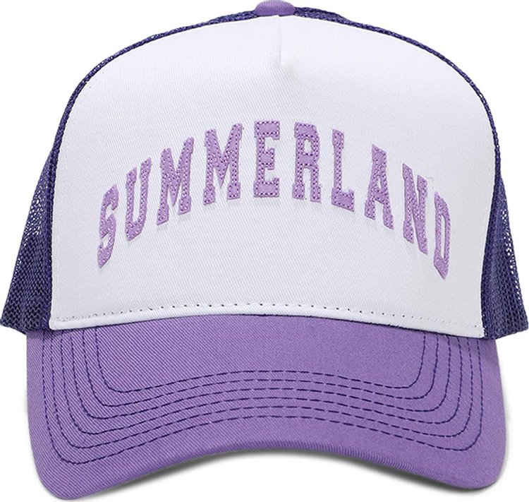 Nahmias Summerland Trucker Hat Purple