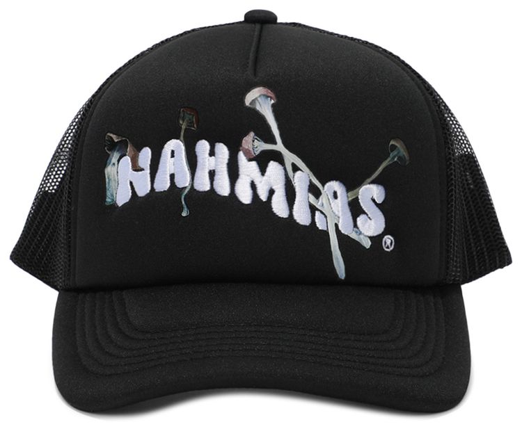 Nahmias Psychedelic Trucker Hat Black