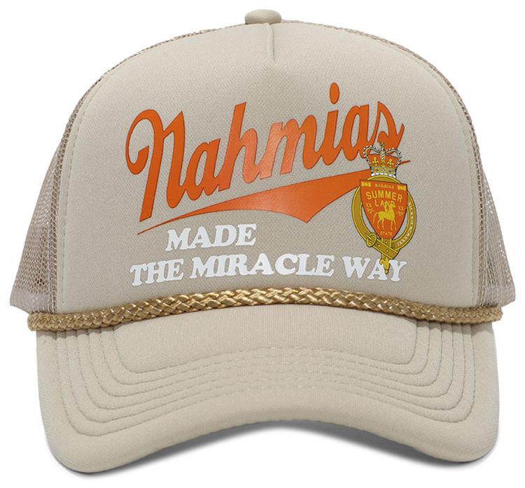 Nahmias Miller Way Foam Trucker Hat 'Sand/Orange'