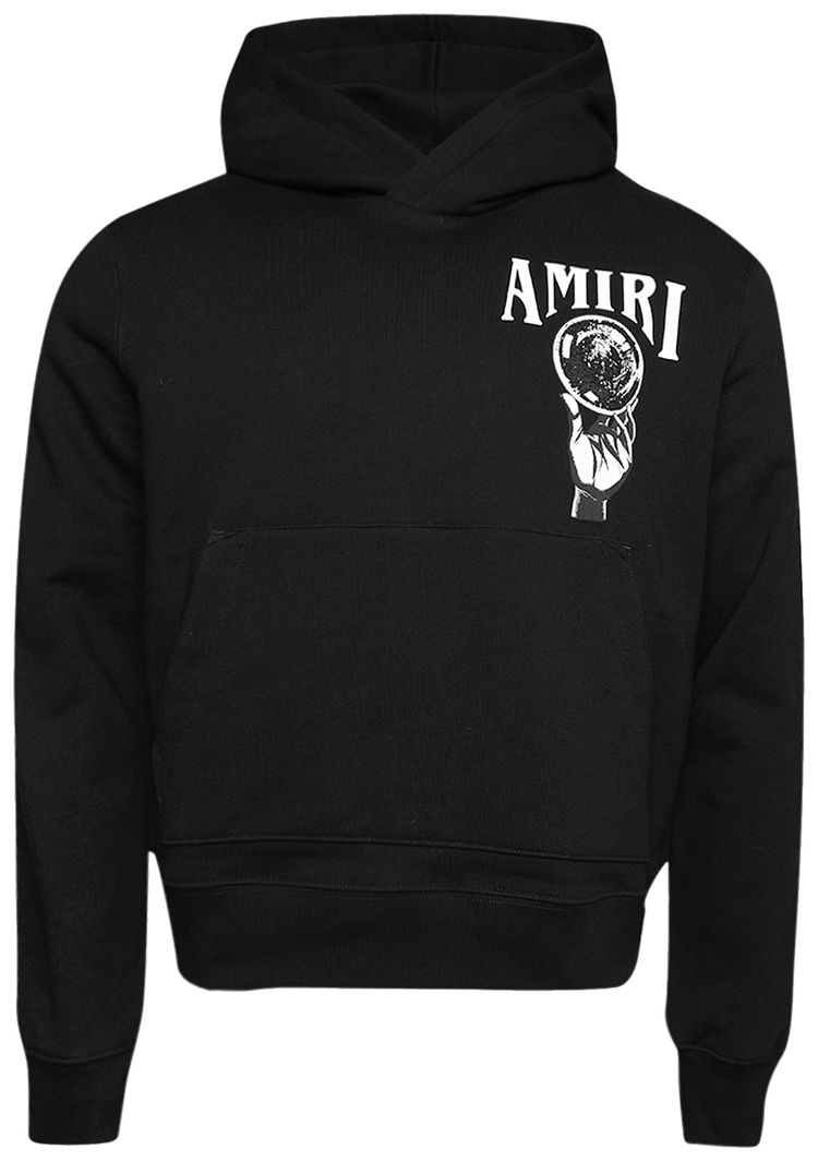 Amiri Crystal Ball Hoodie Black