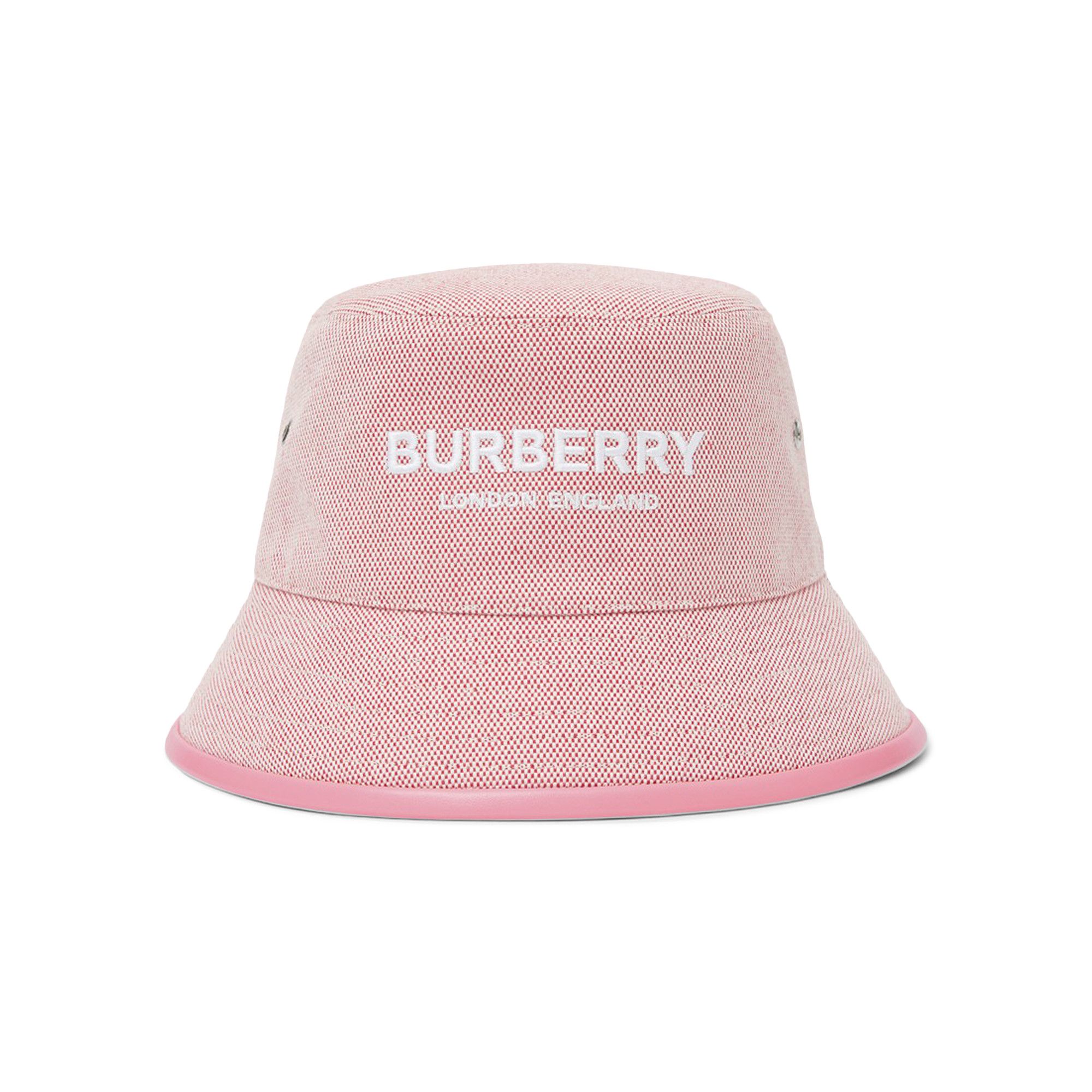 Burberry logo bucket on sale hat