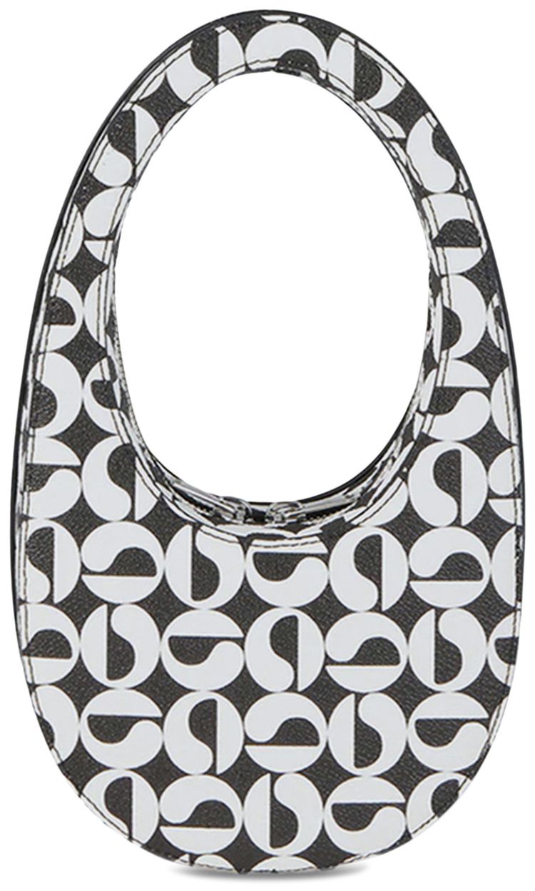 Coperni Mini Swipe Bag BlackWhite