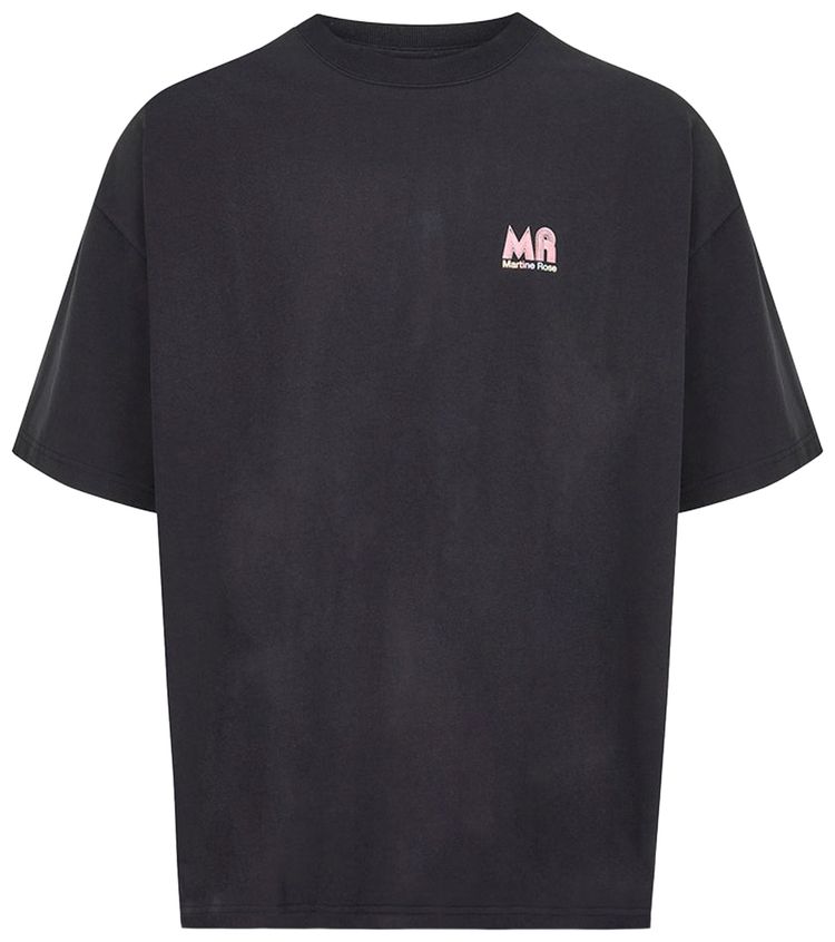 Martine Rose Oversized T Shirt Black