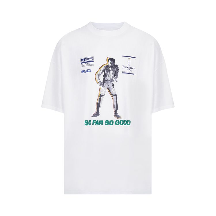 Martine Rose Boxy Oversized T Shirt White