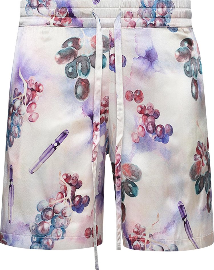 Nahmias Grape Swishers Silk Shorts 'Grape Print'