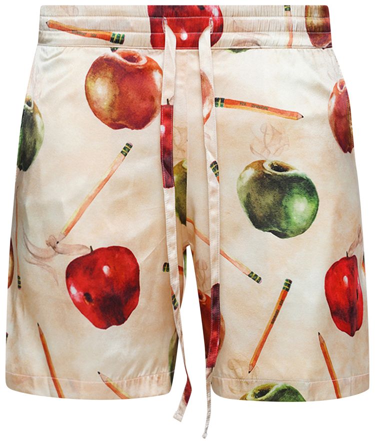 Nahmias Apple Silk Shorts Sand