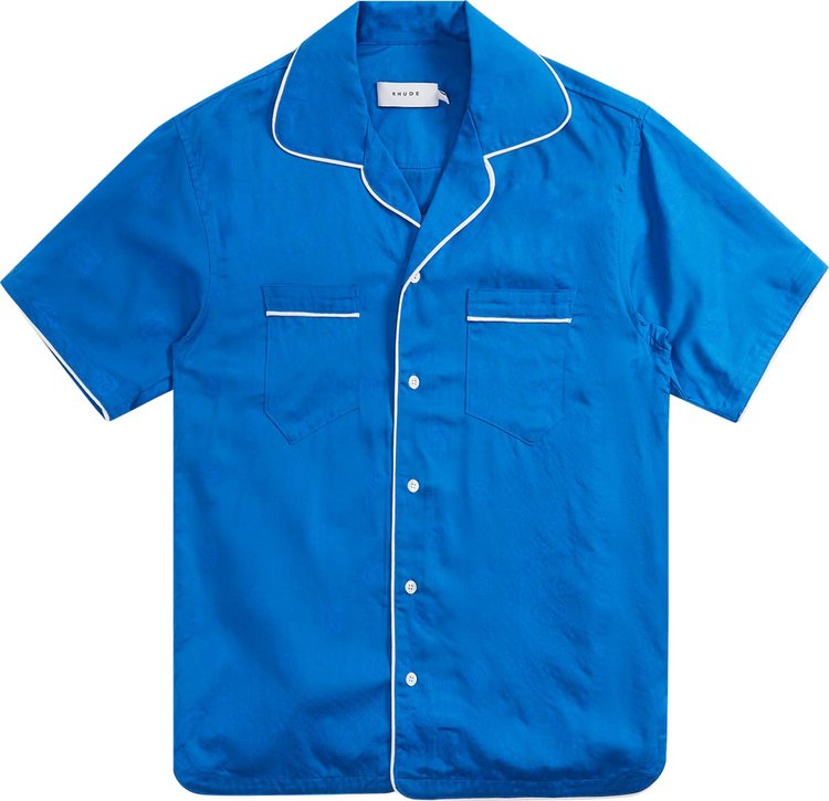Rhude Bandana PJ Shirt 'Blue'