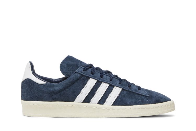 adidas gazelle silver green womens WH Campus 80s Sneaker in Night Navy – Blue Owl Workshop main image 1