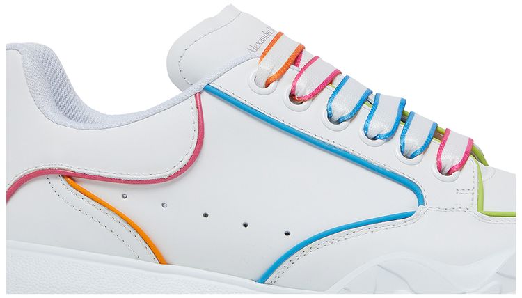 Alexander McQueen Wmns Court Trainer White Multi