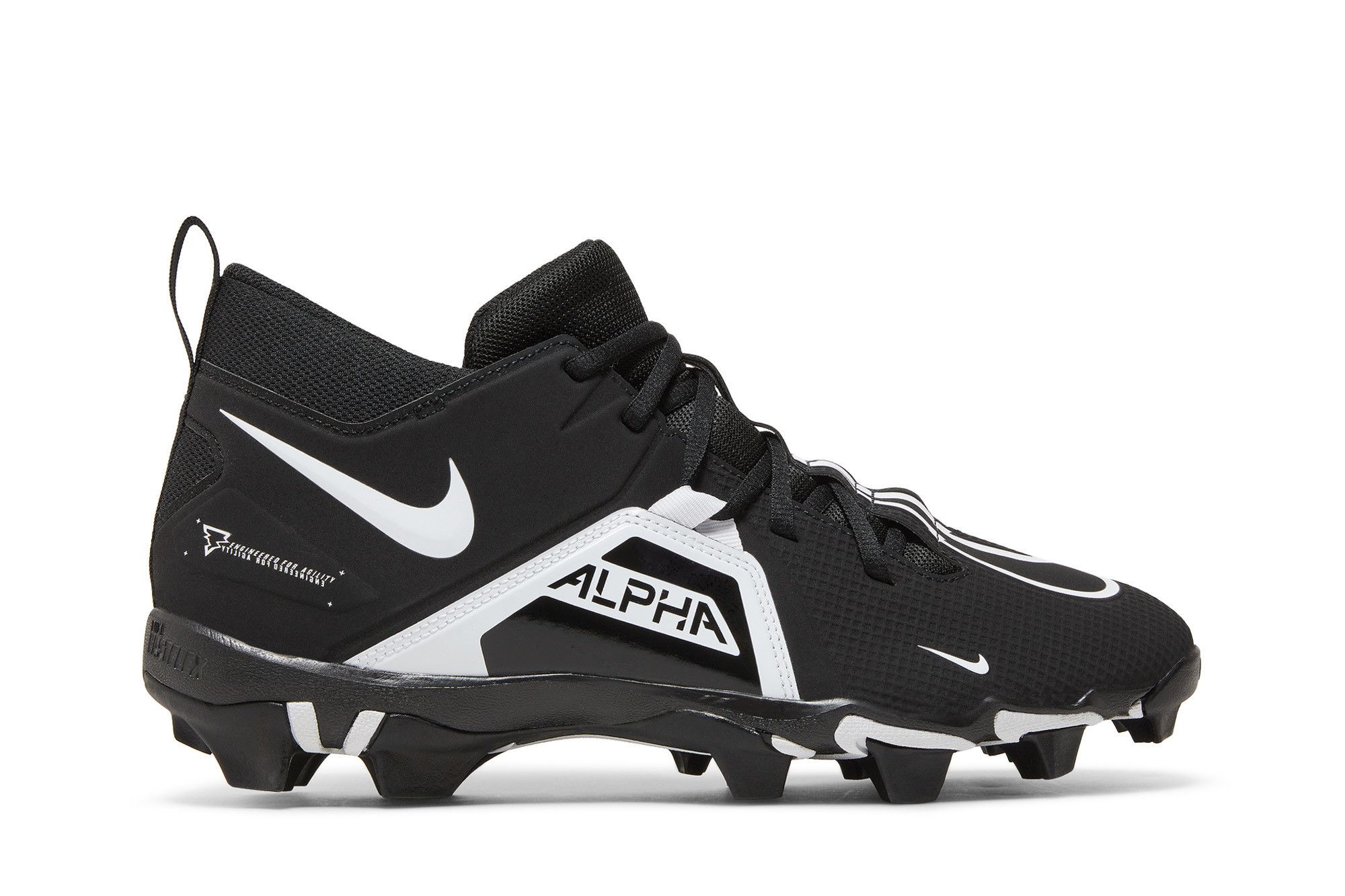 Nike alpha menace 2 shark wide width sale mens football cleat