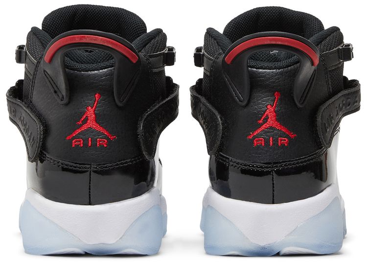 Air Jordan 6 Rings GS Black Gym Red