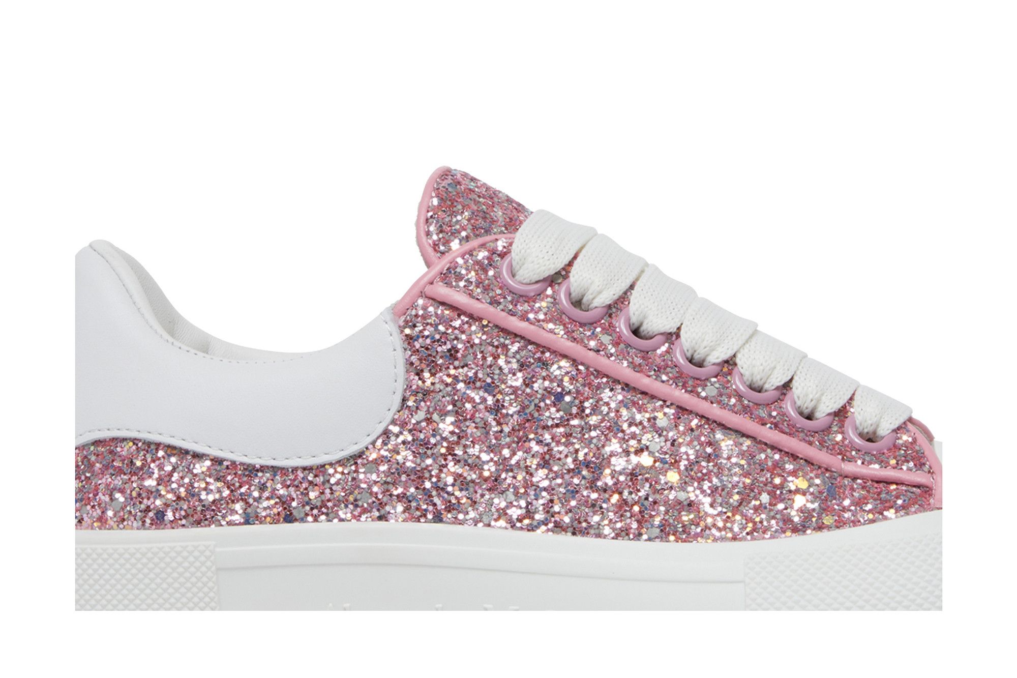 Rose gold glitter alexander mcqueen shop