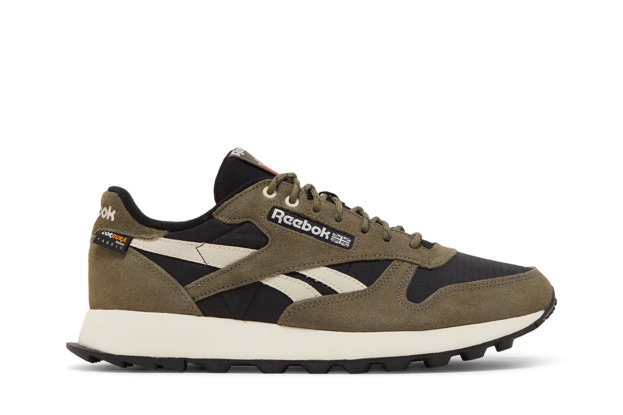 Size 6.5 Classic Leather Black Army Green
