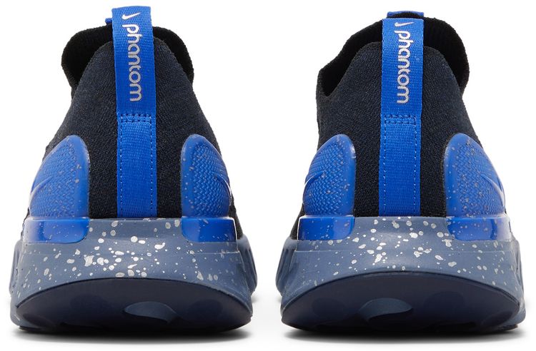 Nike React Phantom Run Flyknit 2 Black Hyper Royal