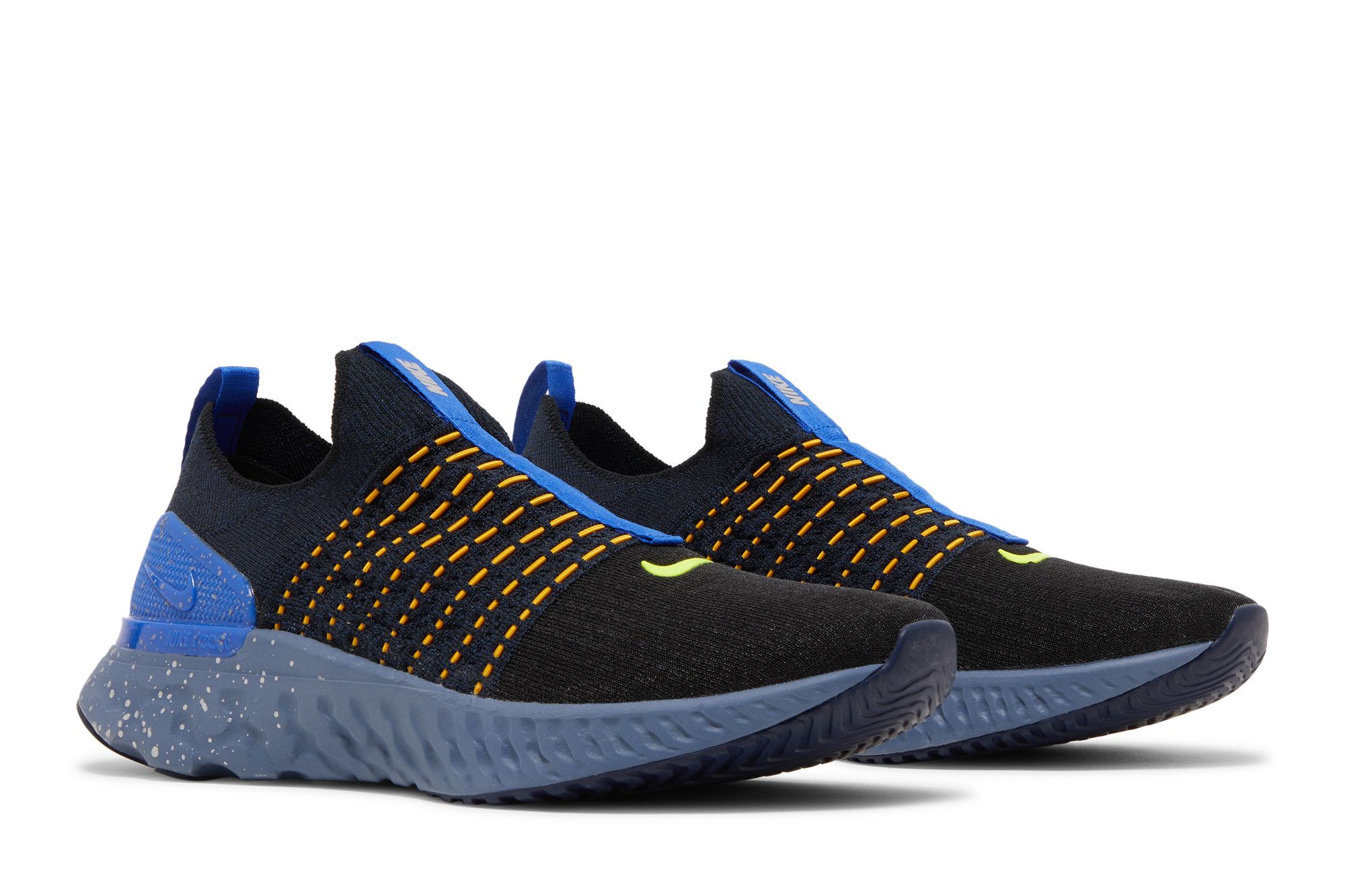 Buy React Phantom Run Flyknit 2 'Black Hyper Royal' - DZ4849