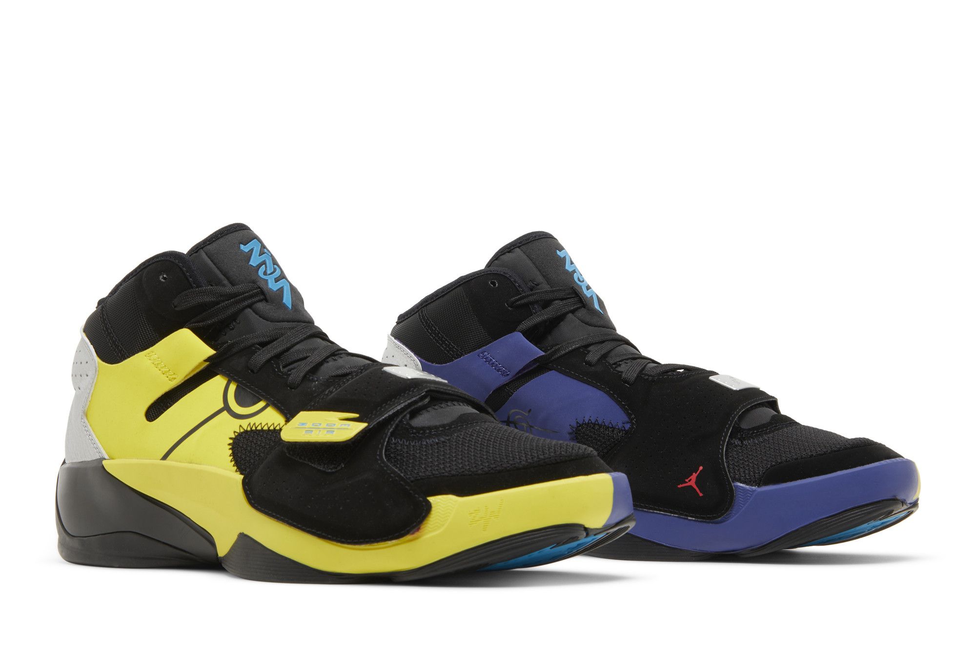 JINTO  Jordan Naruto x Jordan Zion 1 SP PF Nine Tails Men's DQ5569