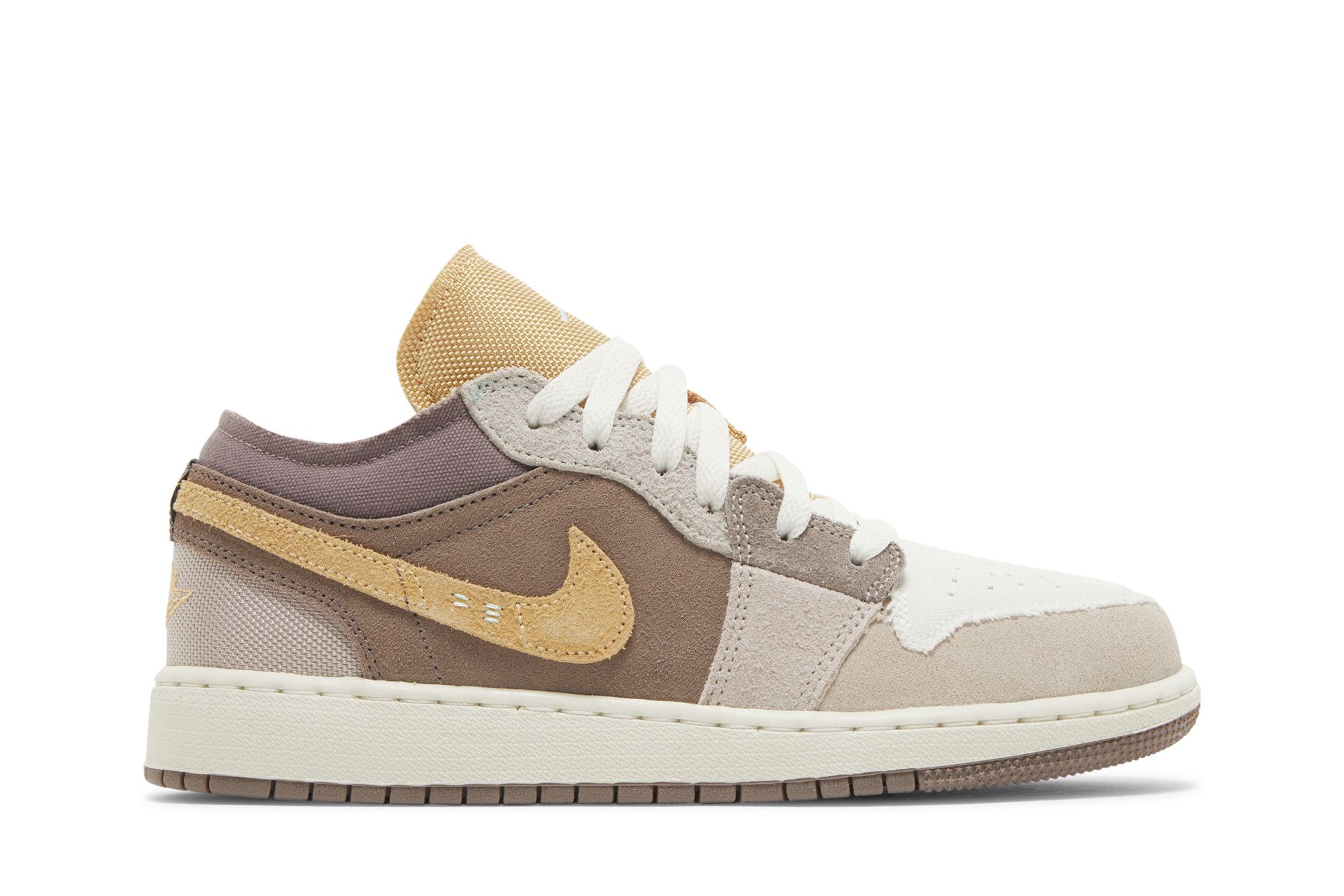 Buy Air Jordan 1 Low SE Craft GS 'Inside Out - Taupe Haze