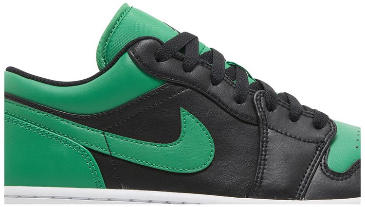 Air Jordan 1 Low Black Lucky Green