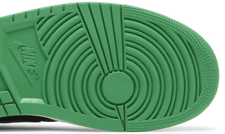Air Jordan 1 Low Black Lucky Green