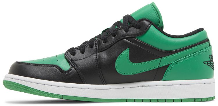 Air Jordan 1 Low Black Lucky Green