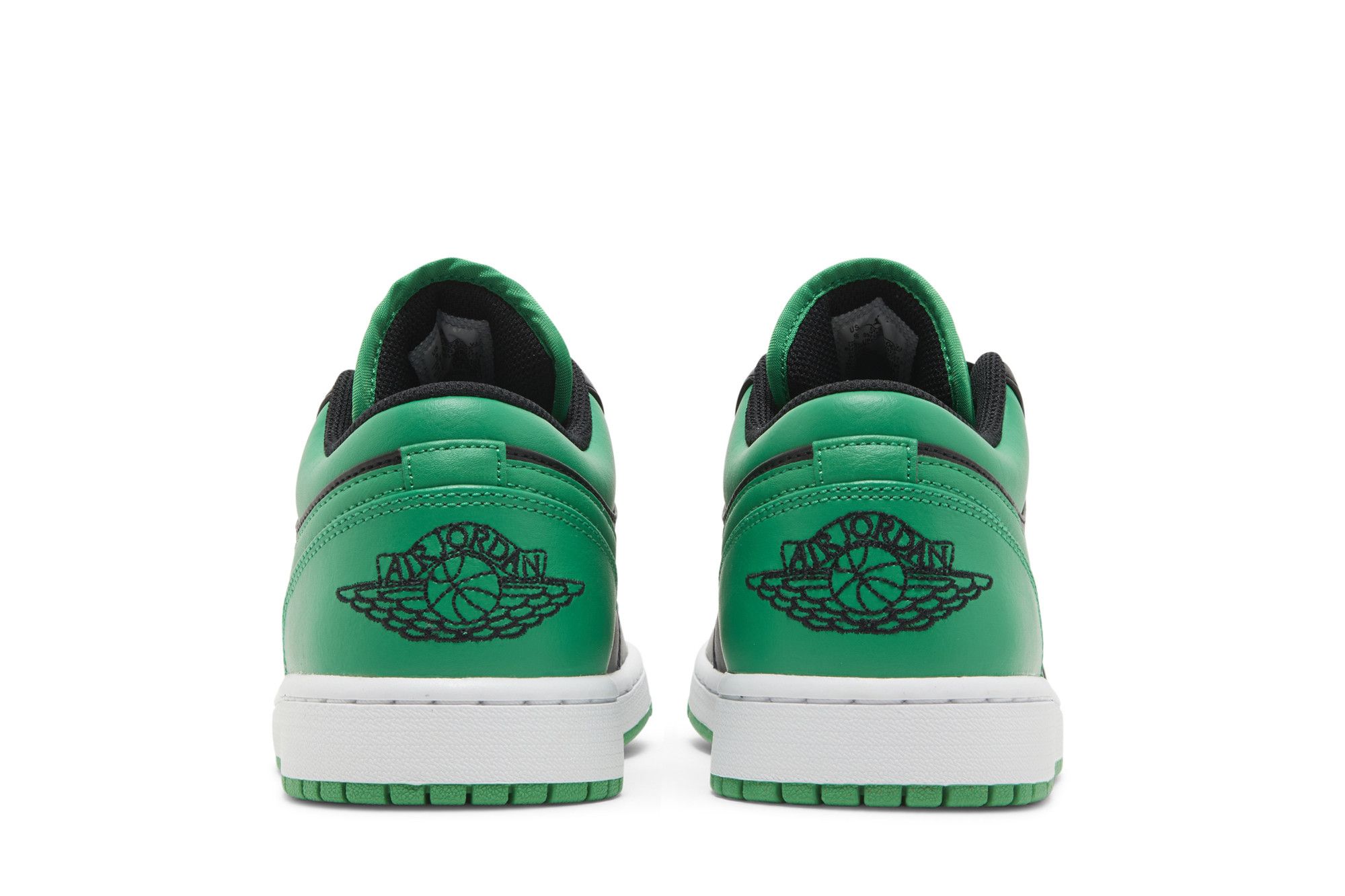 Nike Men's Air Jordan 1 Low Green Glow White/Black/Mint