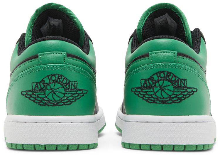 Air Jordan 1 Low Black Lucky Green