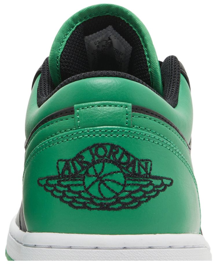 Air Jordan 1 Low Black Lucky Green