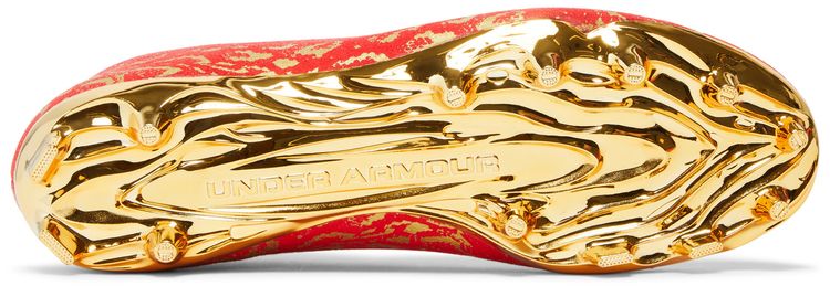 Under Armour Spotlight LUX Suede 20 Red Metallic Gold