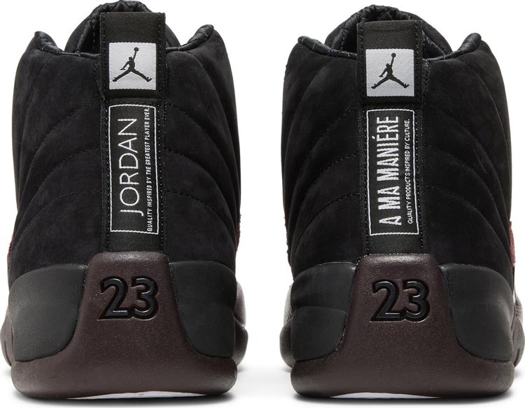 A Ma Maniere x Wmns Air Jordan 12 Retro SP Black