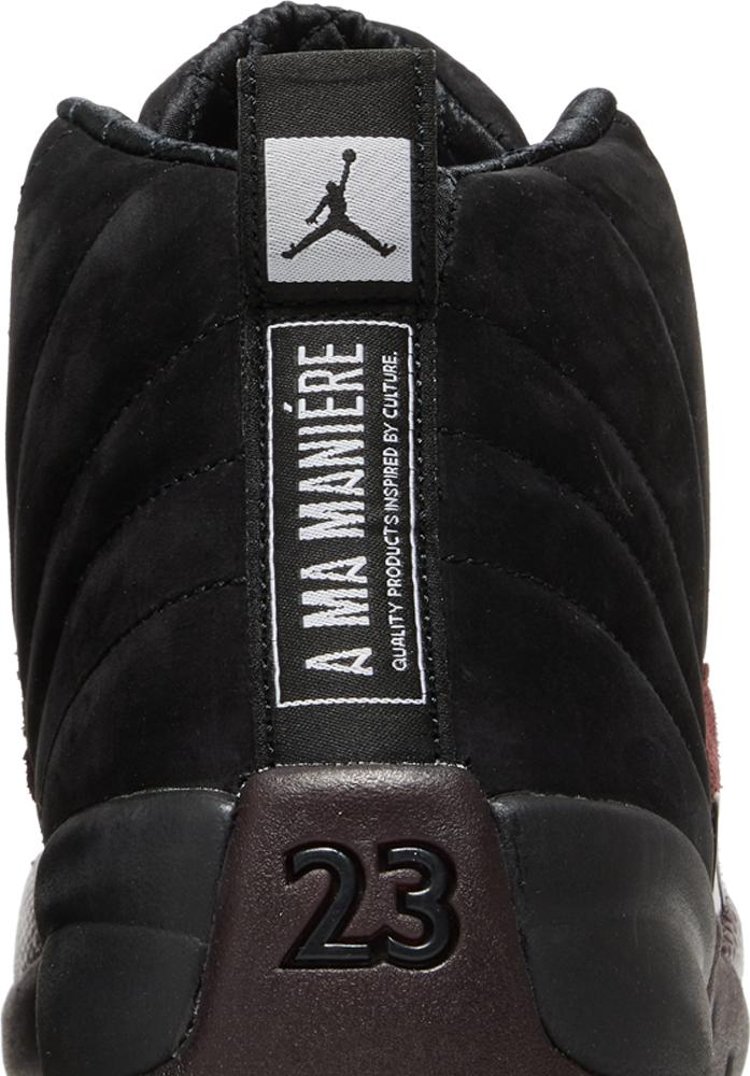 A Ma Maniere x Wmns Air Jordan 12 Retro SP Black