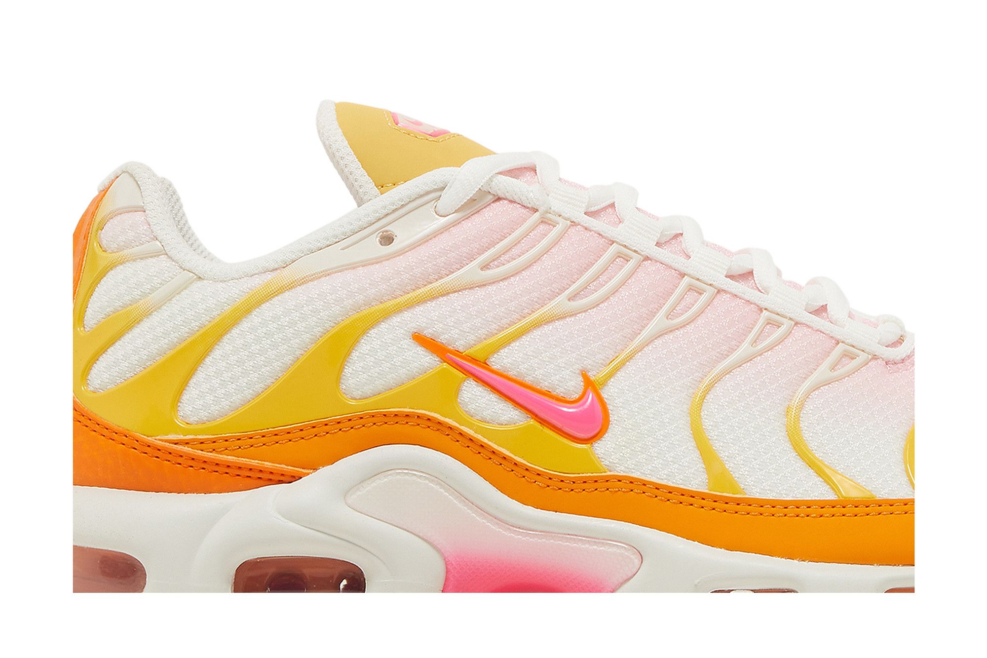 air max plus white pink yellow