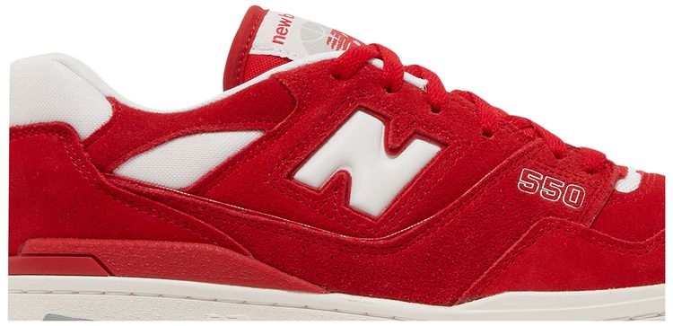 New Balance 550 Suede Pack   Team Red