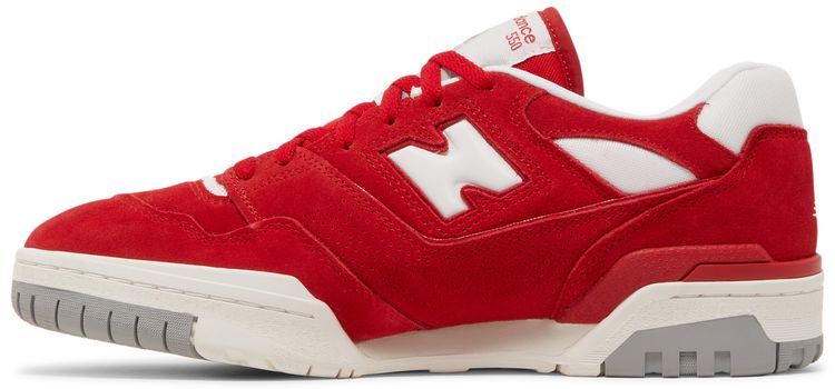 New Balance 550 Suede Pack   Team Red