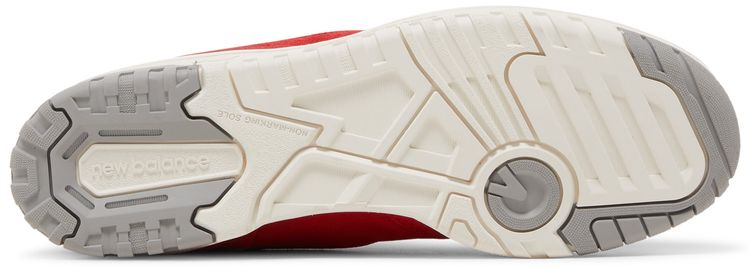 New Balance 550 Suede Pack   Team Red