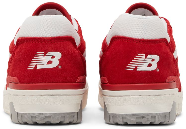 New Balance 550 Suede Pack   Team Red