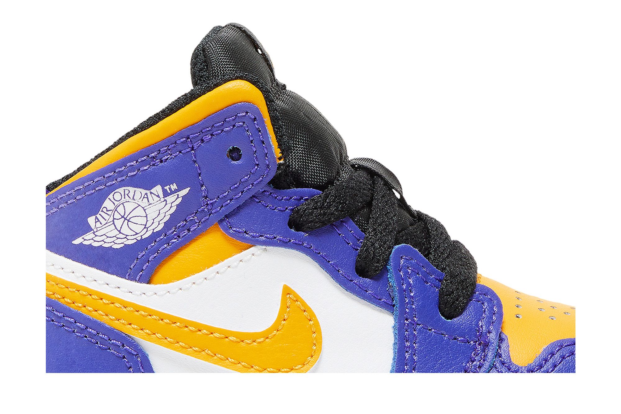 Jordan one lakers top